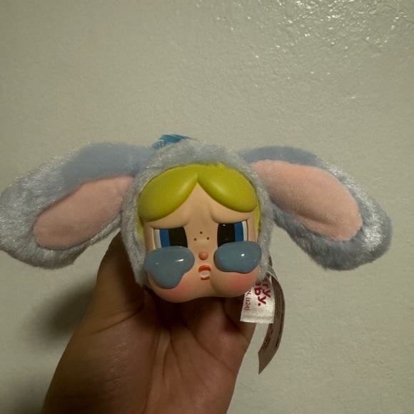 CRYBABY × Powerpuff Girls Series-Vinyl Face Plush Blind Box Bunny Bubbles - Picture 2 of 4